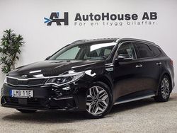 Svart Begagnad 2019 Kia Optima Hybrid Plus Sedan | 199 000 kr (Marknadspris)
