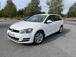 Vit Begagnad 2016 VW Golf VII Kombi | 100 000 kr (Marknadspris)