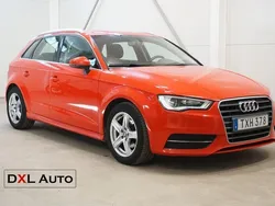 Röd Begagnad 2015 Audi A3 Sportback Halvkombi | 124 900 kr (Marknadspris)