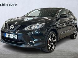 Svart Begagnad 2015 Nissan Qashqai SUV | 109 900 kr (Marknadspris)