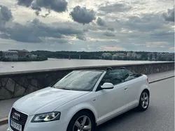 Vit Begagnad 2012 Audi A3 Cabriolet S-Line Cab | 150 000 kr (Marknadspris)