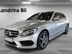 Silver Begagnad 2017 Mercedes C400 AMG line Kombi | 324 900 kr