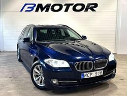 Blå Begagnad 2012 BMW 520 Kombi | 104 900 kr (Marknadspris)