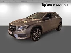 Mörkgrå (mgrå) Begagnad 2019 Mercedes GLA250 AMG line SUV | 289 000 kr (Marknadspris)