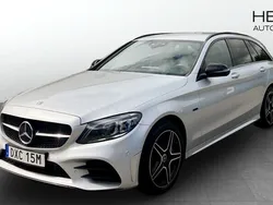 Svart Begagnad 2021 Mercedes C300e AMG Kombi | 334 000 kr (Lite dyr)