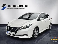 Vit Begagnad 2019 Nissan Leaf Halvkombi | 149 900 kr (Marknadspris)