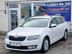 Vit Begagnad 2017 Skoda Octavia Kombi | 109 900 kr (Marknadspris)