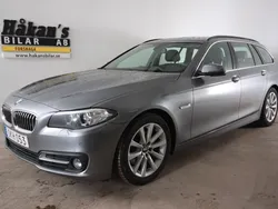 Grå Begagnad 2016 BMW 520 Kombi | 219 500 kr (Lite dyr)