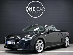 Svart Begagnad 2015 Audi TT Roadster S-Line Cab | 314 900 kr