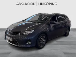 Mörkblå Begagnad 2015 Toyota Auris Hybrid Edition Kombi | 159 000 kr (Marknadspris)