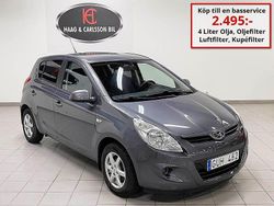 Mörkgrå (mgrå) Begagnad 2012 Hyundai i20 Halvkombi | 44 000 kr (Marknadspris)