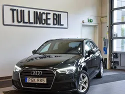 Svart Begagnad 2017 Audi A3 Sportback Comfort Halvkombi | 119 900 kr (Marknadspris)