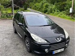 Svart Begagnad 2006 Peugeot 307 Kombi | 16 000 kr (Bra pris)