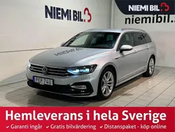 Silver (silver metallic) Begagnad 2020 VW Passat R-line Kombi | 299 900 kr (Lite dyr)