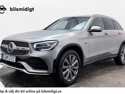 Silver Begagnad 2021 Mercedes GLC300e AMG line Kombi | 329 900 kr (Dyr)