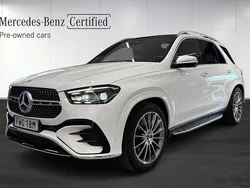 Vit Begagnad 2024 Mercedes GLE350e AMG line SUV | 979 000 kr (Marknadspris)