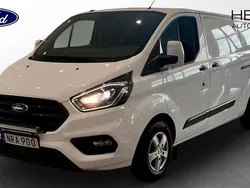 Vit (white) Begagnad 2018 Ford Transit Custom Van | 169 900 kr (Lite dyr)