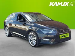 Svart Begagnad 2016 Seat Leon ST FR Kombi | 129 800 kr (Marknadspris)