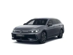 Mörkgrå (diabase grey metallic) Ny 2025 VW Passat R-line Kombi | 556 400 kr (Bra pris)