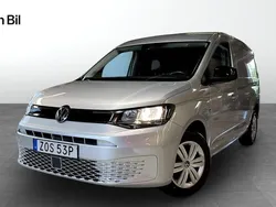 Silver (reflexsilver metallic) Begagnad 2023 VW Caddy Maxi Minibuss | 344 900 kr (Marknadspris)