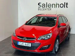 Röd Begagnad 2014 Opel Astra Enjoy Kombi | 64 900 kr (Marknadspris)