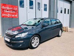 Mörkgrå (grå) Begagnad 2016 Peugeot 308 Active Kombi | 59 900 kr (Lite dyr)