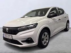 Vit Begagnad 2023 Dacia Sandero Essentiel Halvkombi | 129 000 kr (Marknadspris)