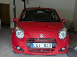 Röd Begagnad 2010 Suzuki Alto Halvkombi | 29 000 kr (Marknadspris)