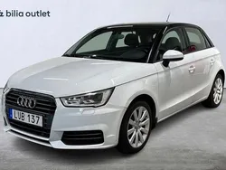 Vit Begagnad 2015 Audi A1 Sportback Sport Halvkombi | 129 000 kr (Dyr)