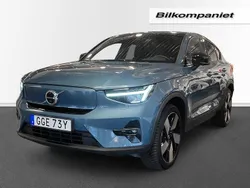 Blå Begagnad 2023 Volvo EC40 Ultimate SUV | 439 000 kr (Marknadspris)