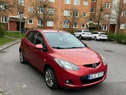 Röd Begagnad 2008 Mazda 2 Halvkombi | 33 500 kr (Marknadspris)