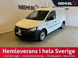 Vit Begagnad 2018 VW Caddy Maxi Minibuss | 219 900 kr (Lite dyr)