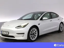 Vit Begagnad 2021 Tesla Model 3 Long Range Sedan | 319 900 kr (Marknadspris)
