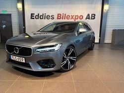 Osmium grå metallic Begagnad 2017 Volvo V90 R-Design Kombi | 239 900 kr (Dyr)