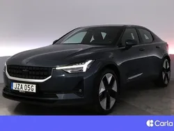 Mörkblå Begagnad 2023 Polestar 2 Pilot-lite Sedan | 382 900 kr (Marknadspris)