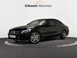 Svart Begagnad 2015 Mercedes C250 AMG line Sedan | 209 900 kr (Marknadspris)