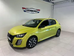 Gul Ny 2024 Peugeot 208 Halvkombi | 194 900 kr (Marknadspris)