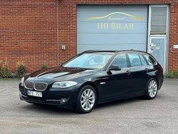 Svart Begagnad 2012 BMW 520 Kombi | 69 900 kr (Marknadspris)