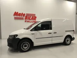 Vit Begagnad 2019 VW Caddy Minibuss | 129 900 kr (Marknadspris)