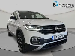 Vit Begagnad 2022 VW T-Cross SUV | 229 000 kr (Marknadspris)