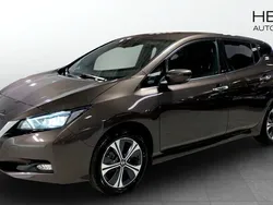 Brun (brown) Begagnad 2022 Nissan Leaf Tekna Halvkombi | 199 900 kr (Bra pris)