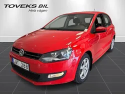 Röd Begagnad 2012 VW Polo Halvkombi | 99 900 kr (Dyr)