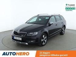 Svart Begagnad 2015 Skoda Octavia Scout Kombi | 136 000 kr (Lite dyr)