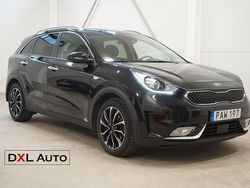 Svart Begagnad 2017 Kia Niro Advance SUV | 149 900 kr (Marknadspris)