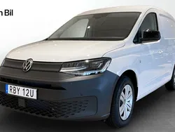 Vit (candyvit) Ny 2025 VW Caddy Minibuss | 414 375 kr (Marknadspris)