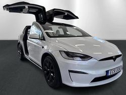 Vit Begagnad 2023 Tesla Model X Plaid SUV | 780 000 kr (Superpris)