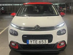 Vit Begagnad 2017 Citroën C3 Halvkombi | 82 900 kr (Marknadspris)