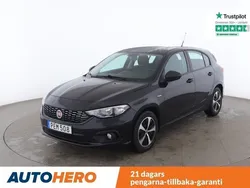 Svart Begagnad 2017 Fiat Tipo Pop Halvkombi | 99 000 kr (Bra pris)