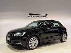 Svart Begagnad 2018 Audi A1 Sportback S-Line Halvkombi | 149 900 kr (Marknadspris)