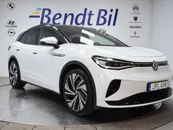 Vit Begagnad 2021 VW ID.4 GTX SUV | 374 500 kr (Marknadspris)